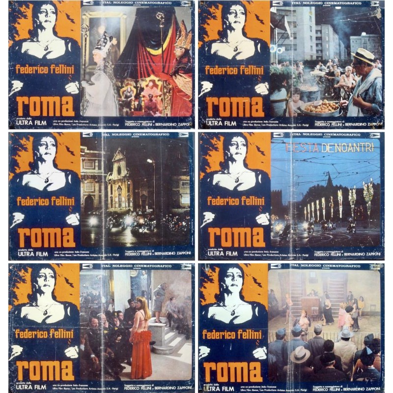 Fellini Roma (Fotobusta set of 6)