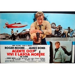 James Bond Live And Let Die fotobusta movie poster - illustraction Gallery