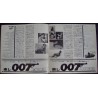 James Bond Goldfinger Japanese Press movie poster - illustraction Gallery
