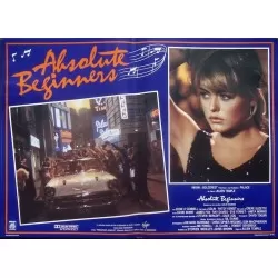 Absolute Beginners Italian fotobusta movie poster set - illustraction Gallery