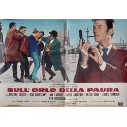 A Dandy In Aspic Italian fotobusta movie poster set - illustraction Gallery