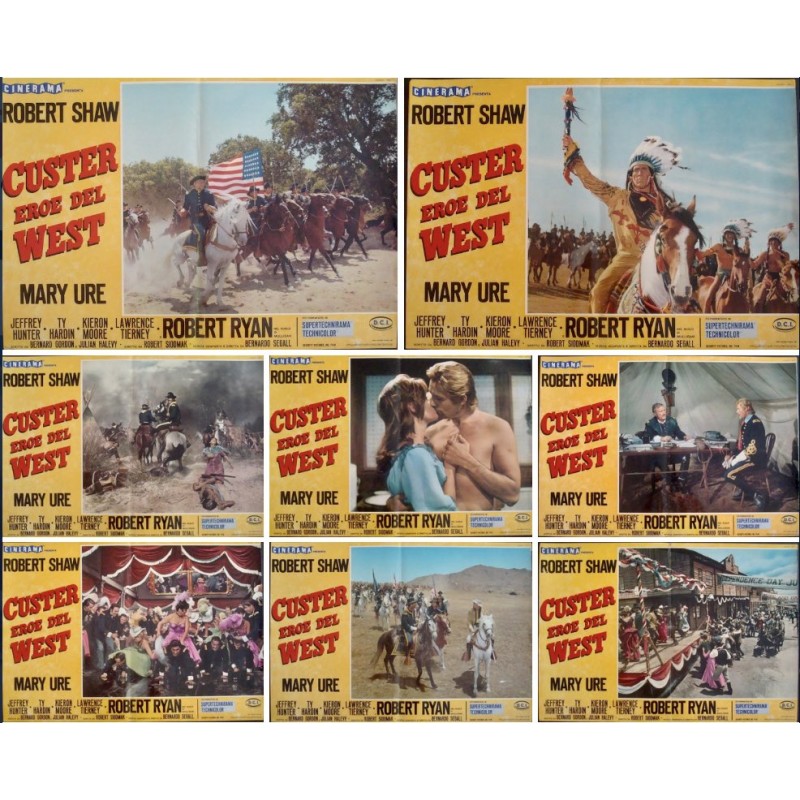 Custer Of The West (Fotobusta set of 8)