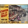 Custer Of The West Italian fotobusta movie poster set - illustraction Gallery