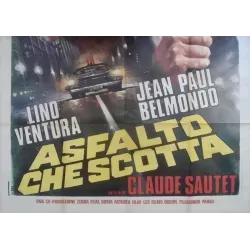 Classe tous risques Italian movie poster - illustraction Gallery