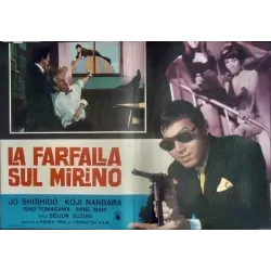 Branded To Kill Italian fotobusta movie poster set - illustraction Gallery