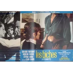 Les biches Italian fotobusta movie poster set - illustraction Gallery