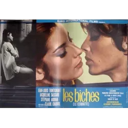 Les biches Italian fotobusta movie poster set - illustraction Gallery