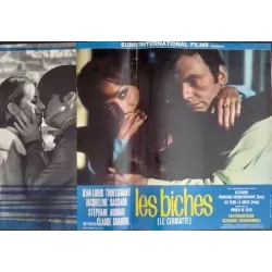 Les biches Italian fotobusta movie poster set - illustraction Gallery