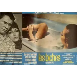 Les biches Italian fotobusta movie poster set - illustraction Gallery
