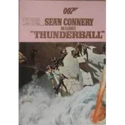 James Bond Thunderball Japanese movie program - illustraction Gallery