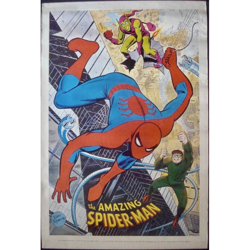 1970S Vintage Marvel Amazing spiderman Balloons NOS 10 sealed marvelmania 