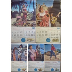 Pan Am Cargo calendar 1965