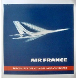 Air France specialiste des voyages long courriers (1964 - LB)