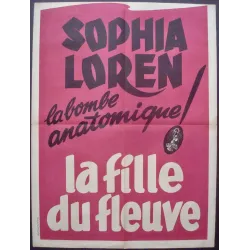 Woman Of The River (La donna nel fiume) French movie poster - illustraction Gallery