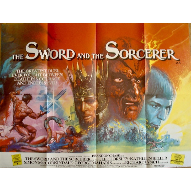 Sword And The Sorcerer (British Quad)