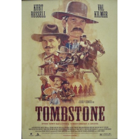 Tombstone limited edition print by Paul Mann - illustraction Gallery