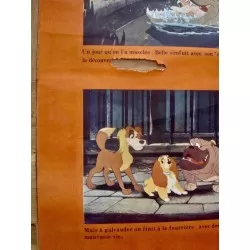 Lady And The Tramp French movie poster - illustraction Gallery