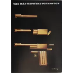 James Bond The Man With The Golden Gun Japanese movie program - illustraction Gallery