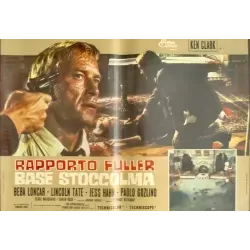 The Fuller Report (Rapporto Fuller, base Stoccolma) Italian fotobusta movie poster set - illustraction Gallery
