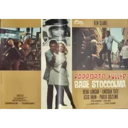 The Fuller Report (Rapporto Fuller, base Stoccolma) Italian fotobusta movie poster set - illustraction Gallery