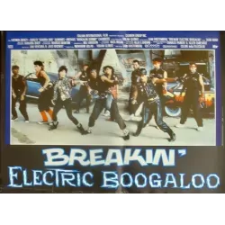 Breakin 2: Electric Boogaloo Italian fotobusta movie poster set - illustraction Gallery