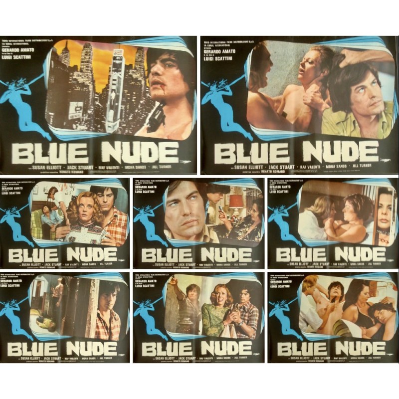 Blue Nude (Fotobusta set of 8)