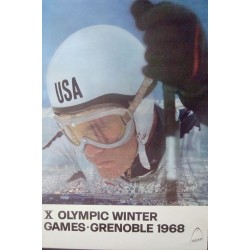 Grenoble 1968 Olympics: Head skis