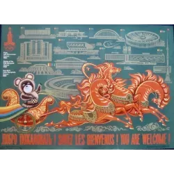 Moscow 1980 Olympics: You Are Welcome