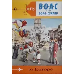 BOAC Fly To Europe (1964)