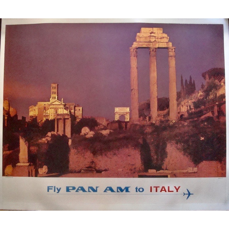 Pan Am Italy - Rome (1965 - LB)