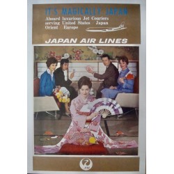 Japan Airlines It's Magically Japan (1960 - LB)
