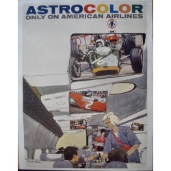 American Airlines Astrocolor (1969 - LB)