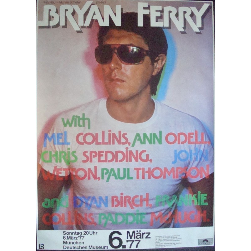 Bryan Ferry: Munich 1977