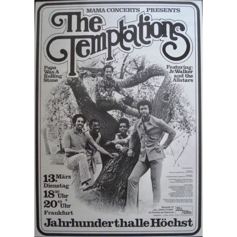 Temptations: Frankfurt 1973