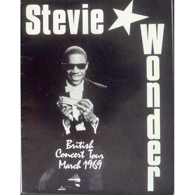 Stevie Wonder: UK Tour 1969 (Program)