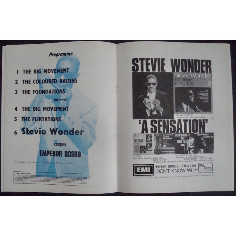 stevie wonder tour 1969
