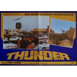 Thunder Italian fotobusta movie poster set - illustraction Gallery