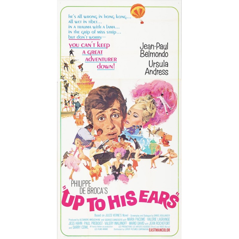 Up To His Ears - Les tribulations d'un chinois (3 sheet)