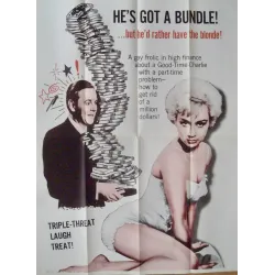 Three On A Spree 3 sheet movie poster - illustraction Gallery