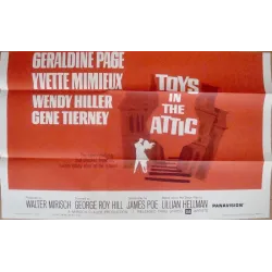 Toys In The Attic 3 sheet movie poster - illustraction Gallery