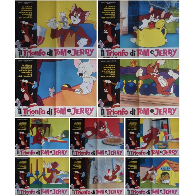 Tom And Jerry (Fotobusta set of 10)