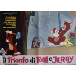 Tom And Jerry Italian fotobusta movie poster set - illustraction Gallery
