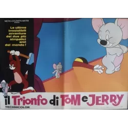 Tom And Jerry Italian fotobusta movie poster set - illustraction Gallery