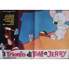 Tom And Jerry Italian fotobusta movie poster set - illustraction Gallery