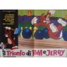 Tom And Jerry Italian fotobusta movie poster set - illustraction Gallery