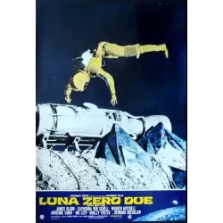 Moon Zero Two Italian fotobusta movie poster - illustraction Gallery