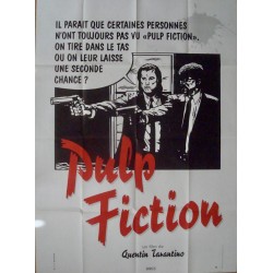 Pulp Fiction (French Grande style B)