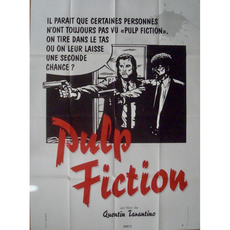 Pulp Fiction (French Grande style B)