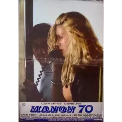 Manon 70 Italian fotobusta movie poster set - illustraction Gallery