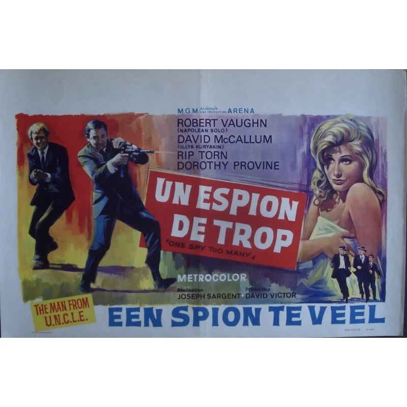 Man From UNCLE: One Spy Too Many (Belgian)
